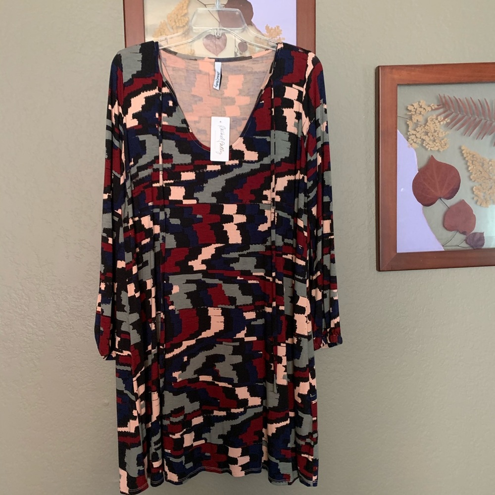 Rachel Pally Kyrie Tunic Pulse Print Plus Size 1x
